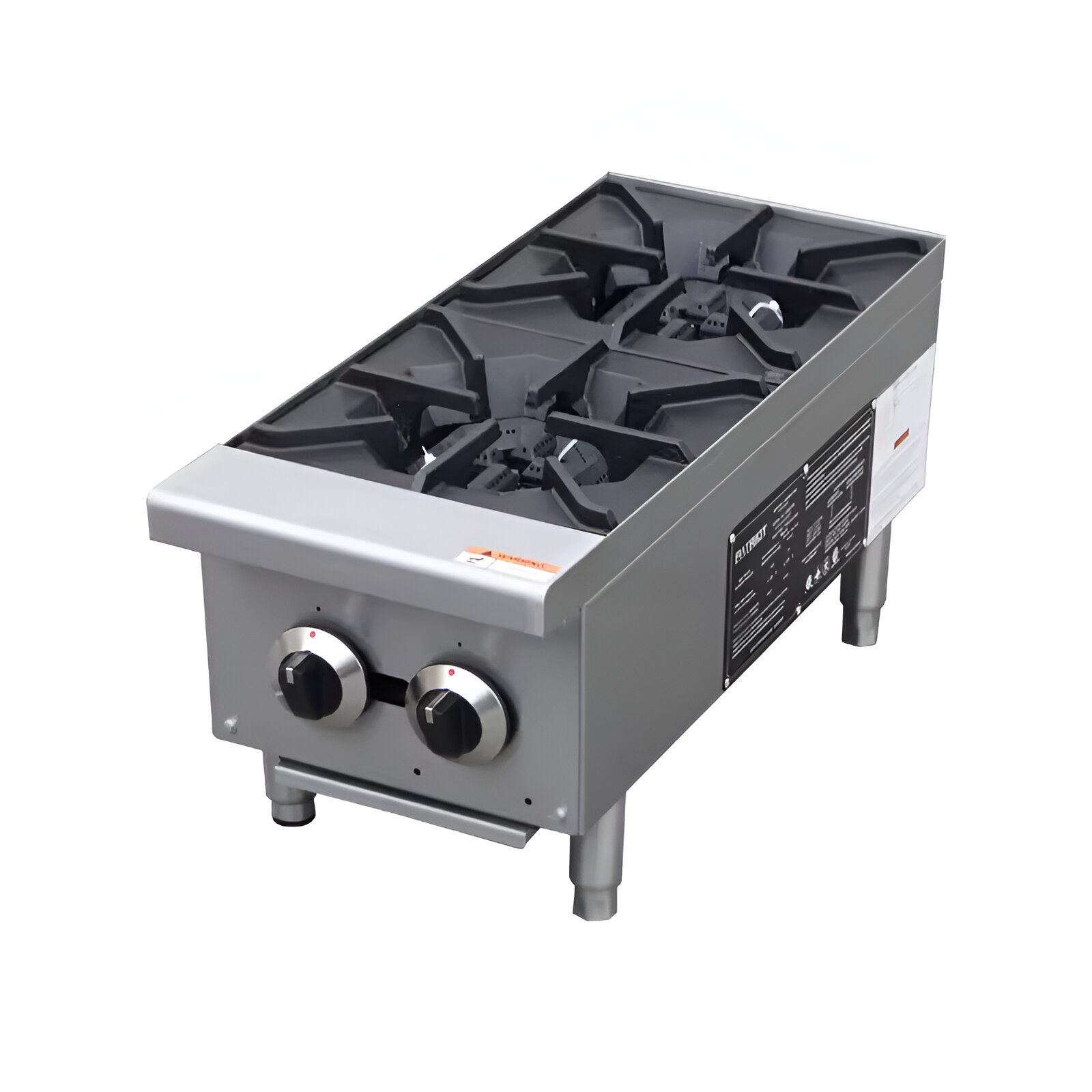 Cocina a gas de sobremesa 2 quemadores - FG-HP-12-M