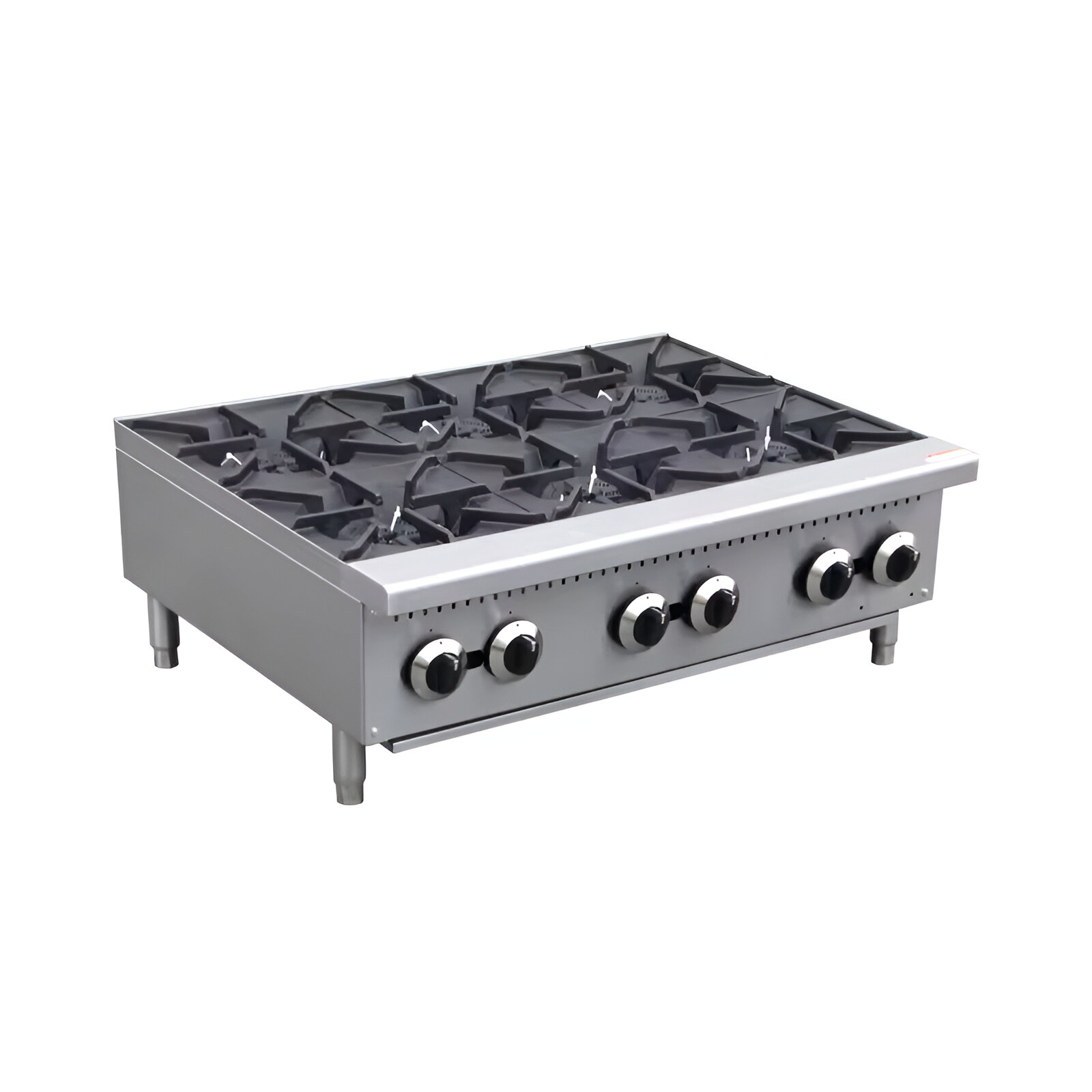 Cocina a gas de sobremesa 6 quemadores - FG-HP-36-M