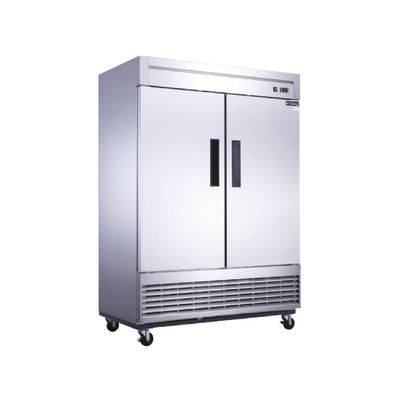 Two-Door Upright Freezer, Stainless Steel – FG-D55F Two-Door Upright Freezer, Stainless Steel – FG-D55F