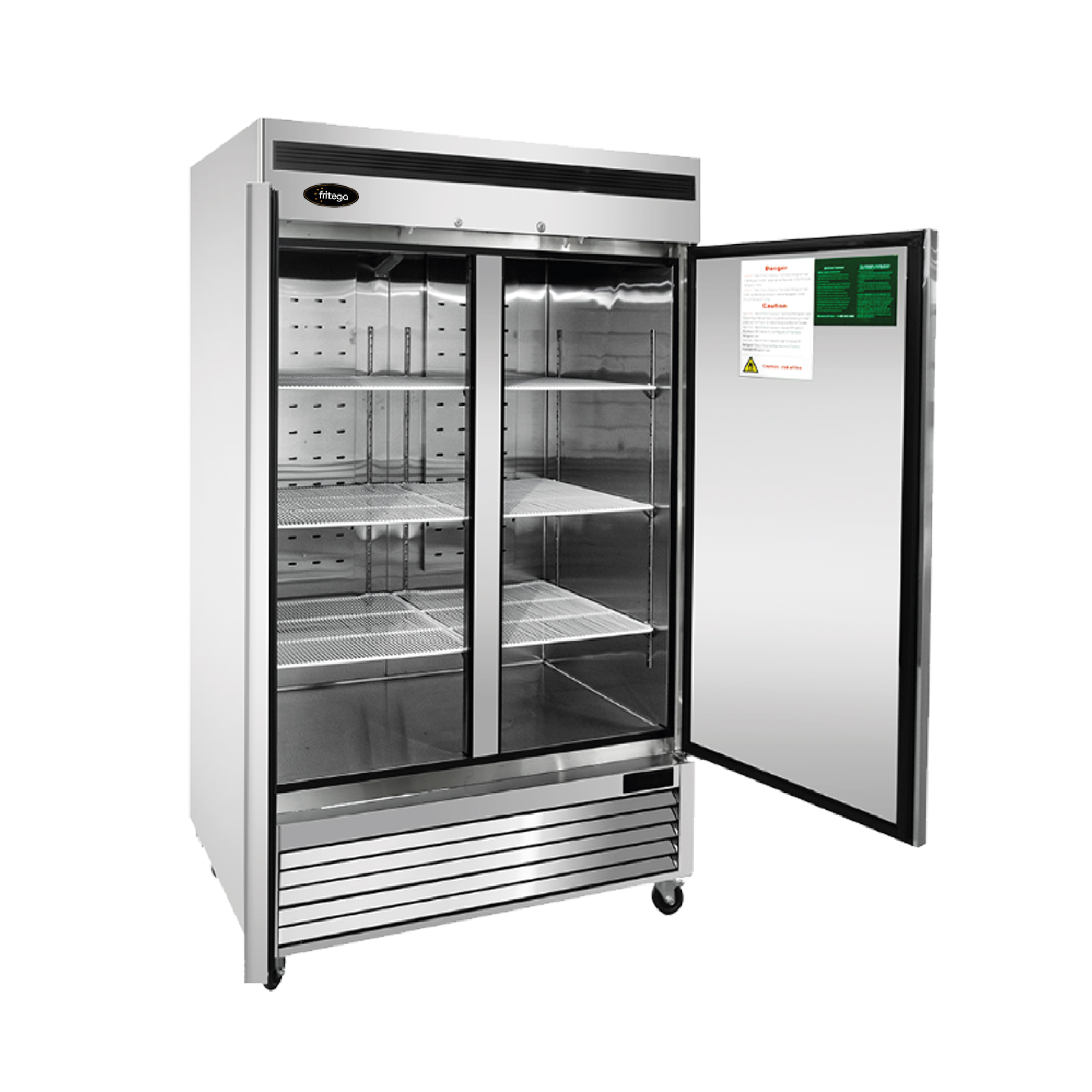 Vertical Refrigerante 2 Puertas Acero - FG-MBF8507GR