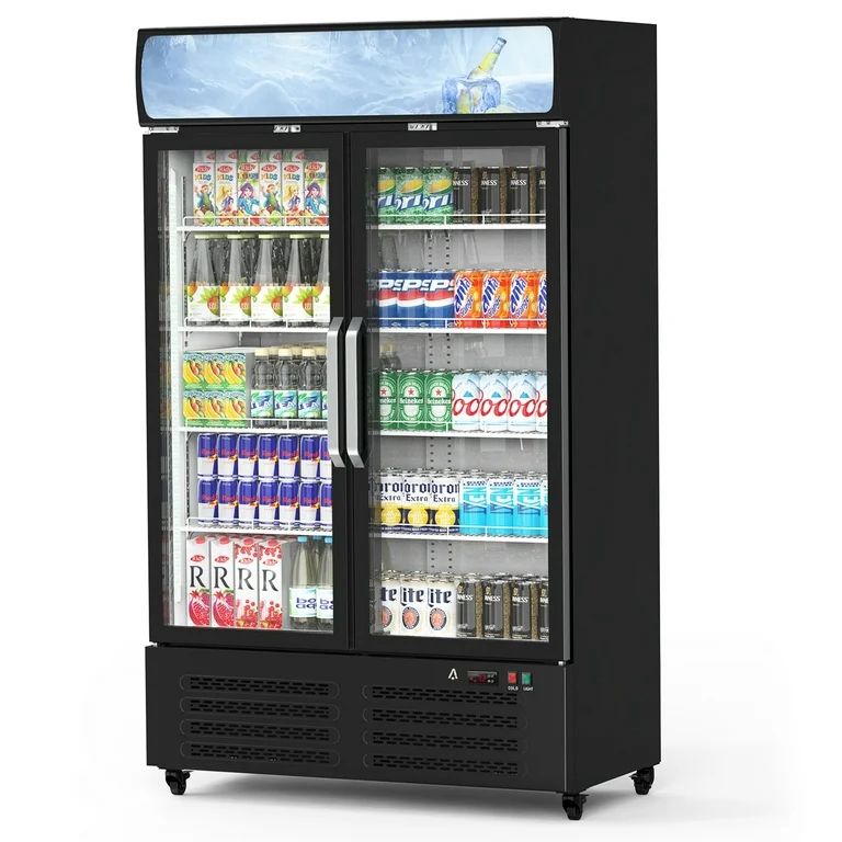 Vertical Refrigerante 2 Puertas Vidrio - FG-908F