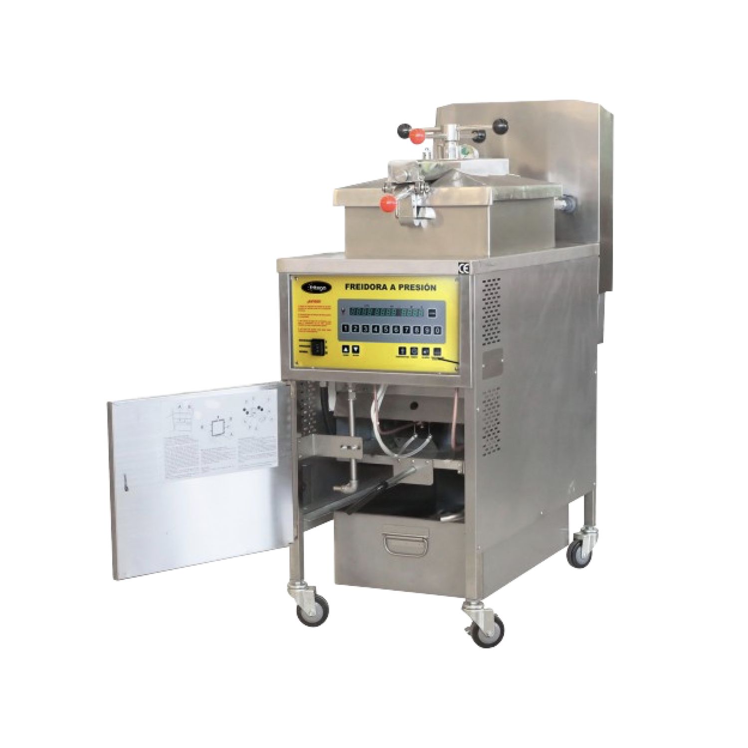 Brosetizadora a gas con panel digital - BFG-600