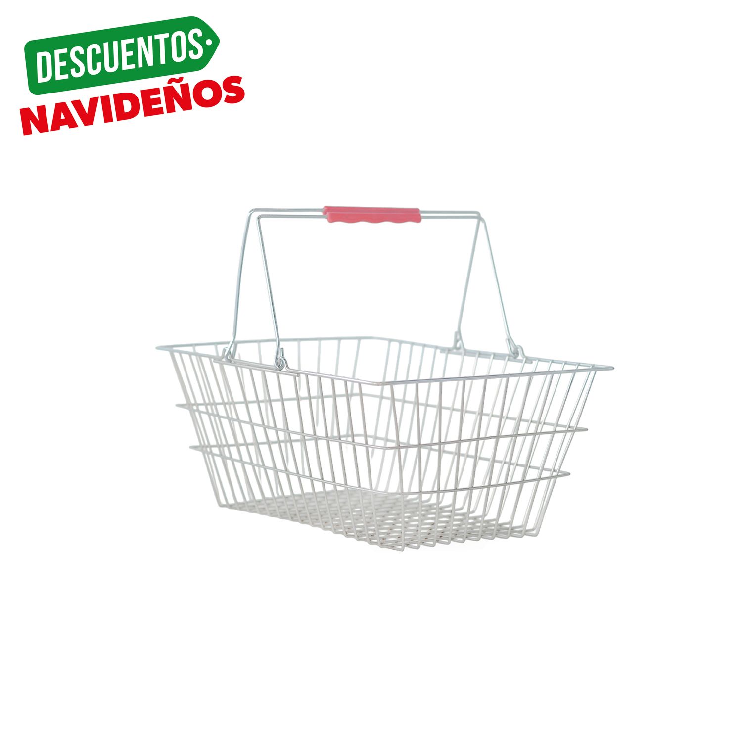 DH - CANASTA DE MANO CROMADA