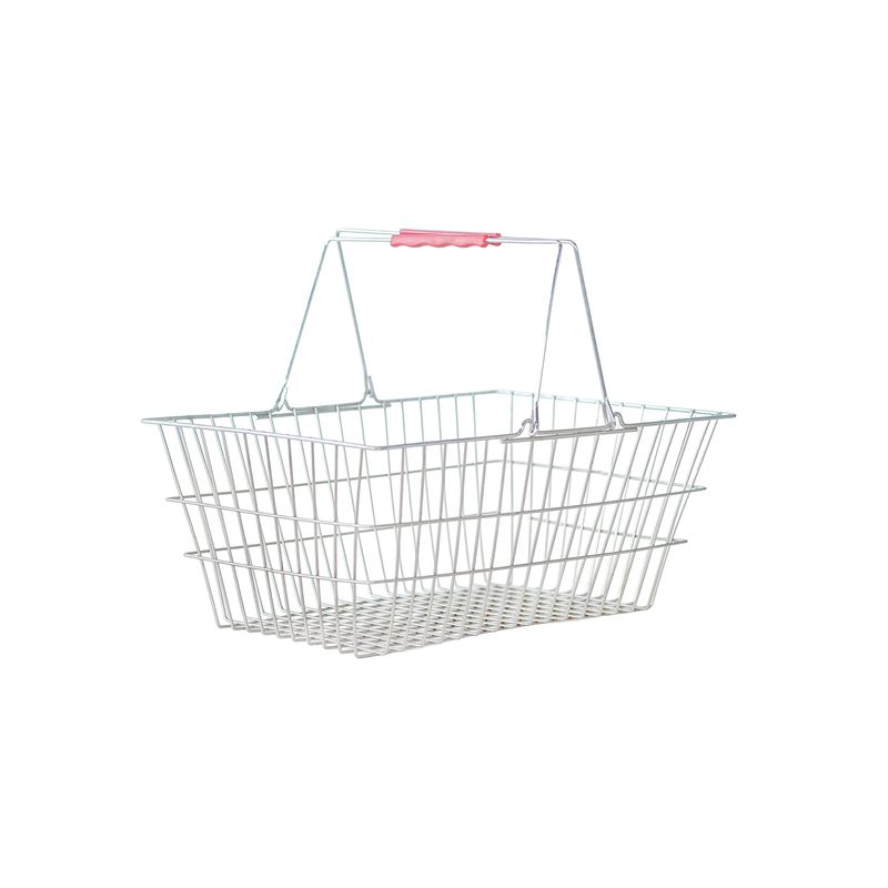 DH - CANASTA DE MANO CROMADA