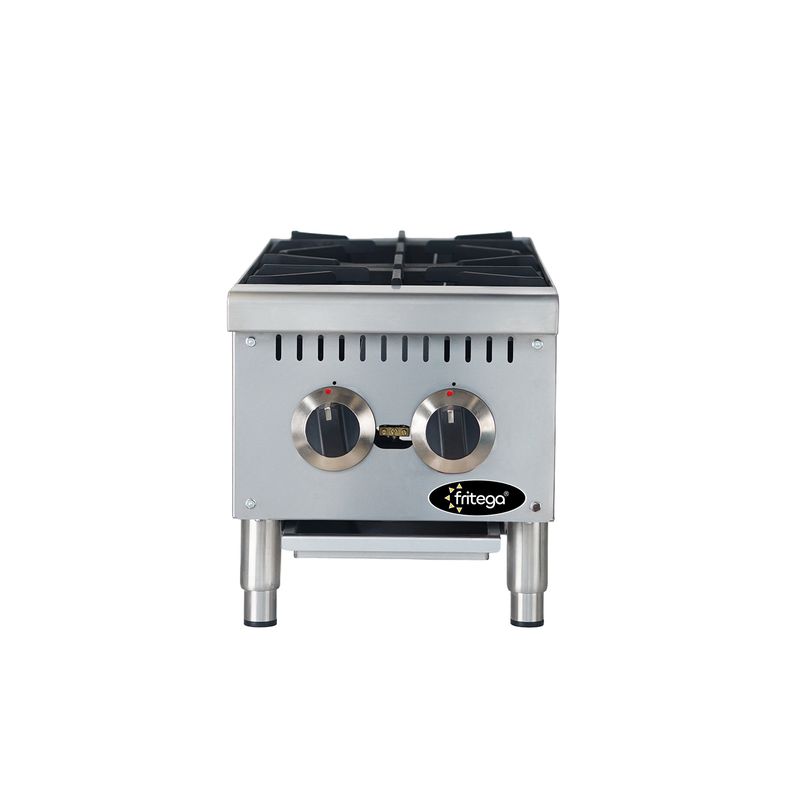 Cocina a gas de sobremesa 2 quemadores - FG-HP-12-M