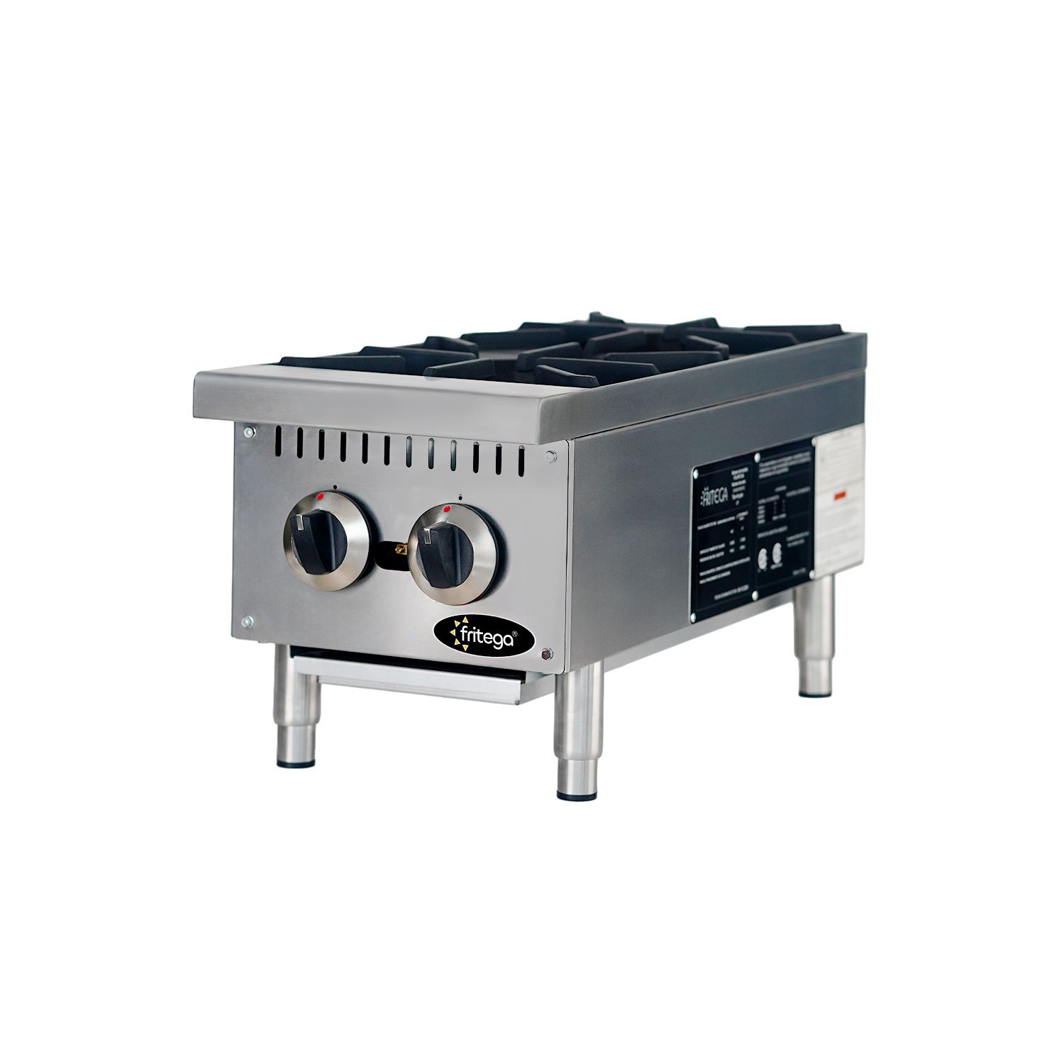 Cocina a gas de sobremesa 2 quemadores - FG-HP-12-M