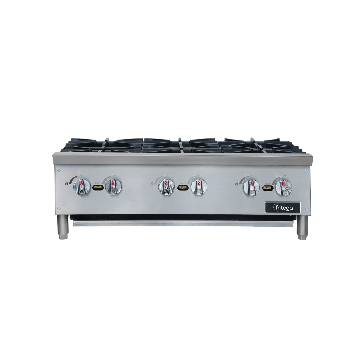 Cocina a gas de sobremesa 6 quemadores - FG-HP-36-M