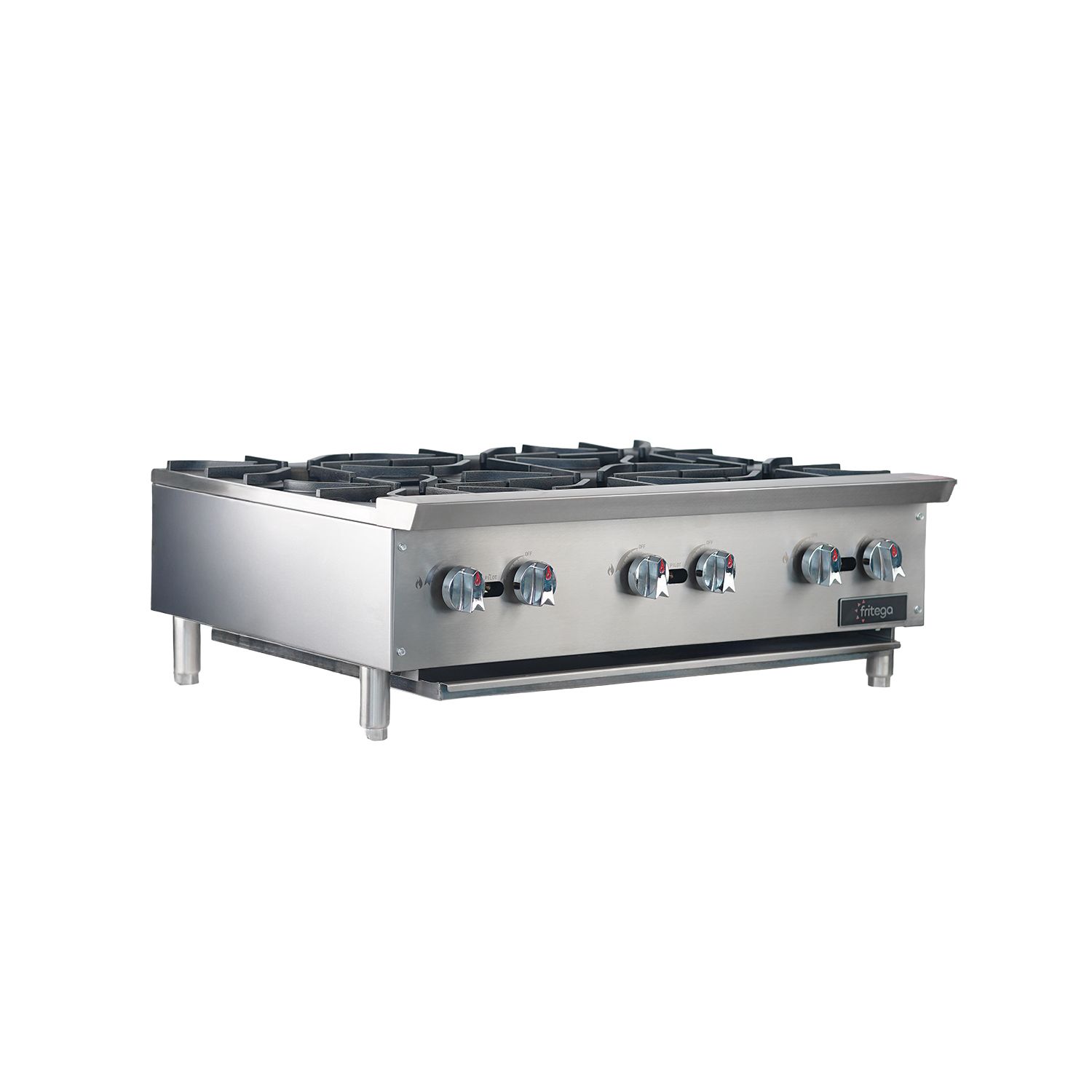 Cocina a gas de sobremesa 6 quemadores - FG-HP-36-M