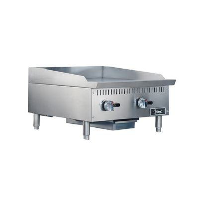 Two-Burner Gas Griddle – FG-DCGM24 Two-Burner Gas Griddle – FG-DCGM24
