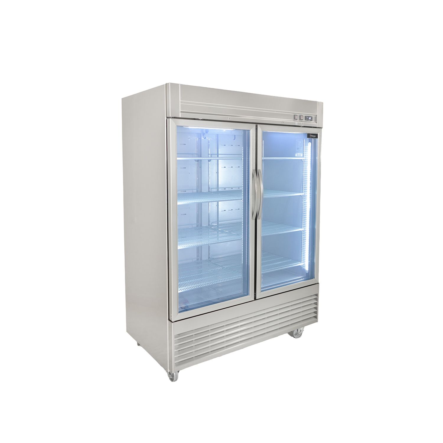 Vertical Refrigerante 2 Puerta Vidrio - FG-D55R-G