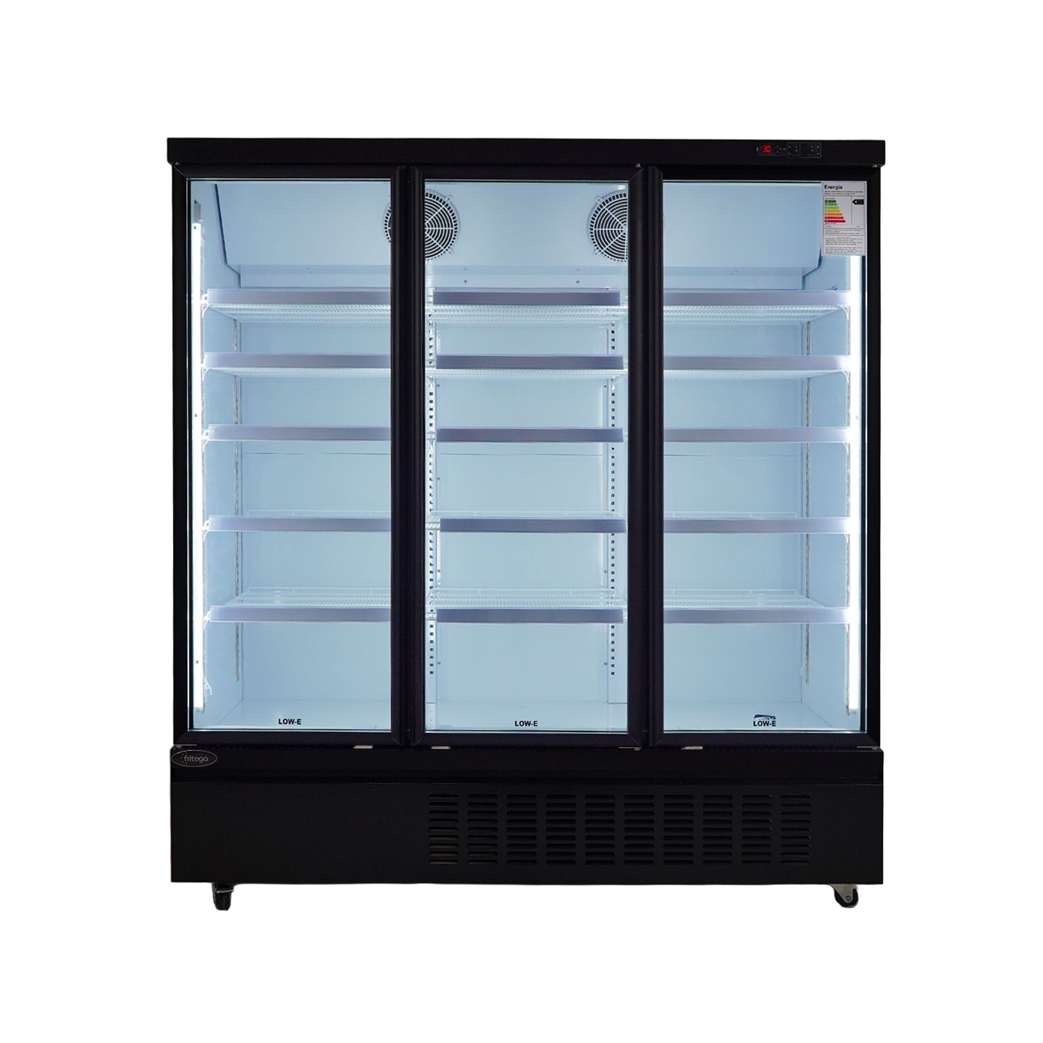 Vertical Refrigerante 3 P/vidrios Abatibles  - FG-VER-R-3P-N