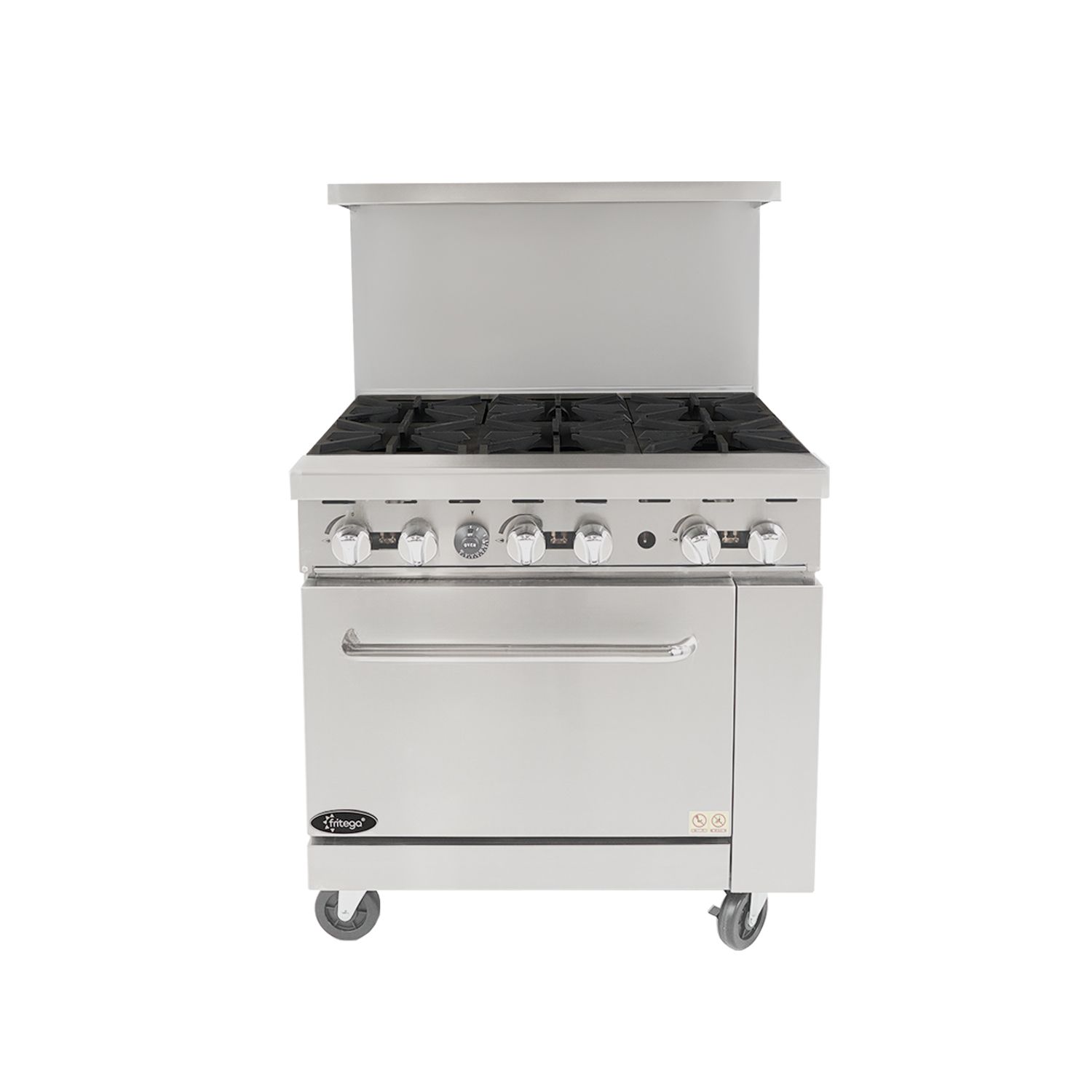 Cocina a gas  6 quemadores con horno - FG-ATO-6B