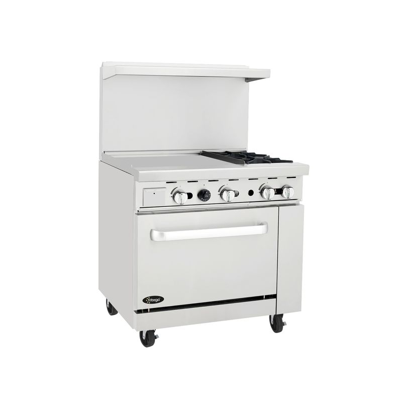 Cocina a gas con horno y plancha - FG-24G2B​