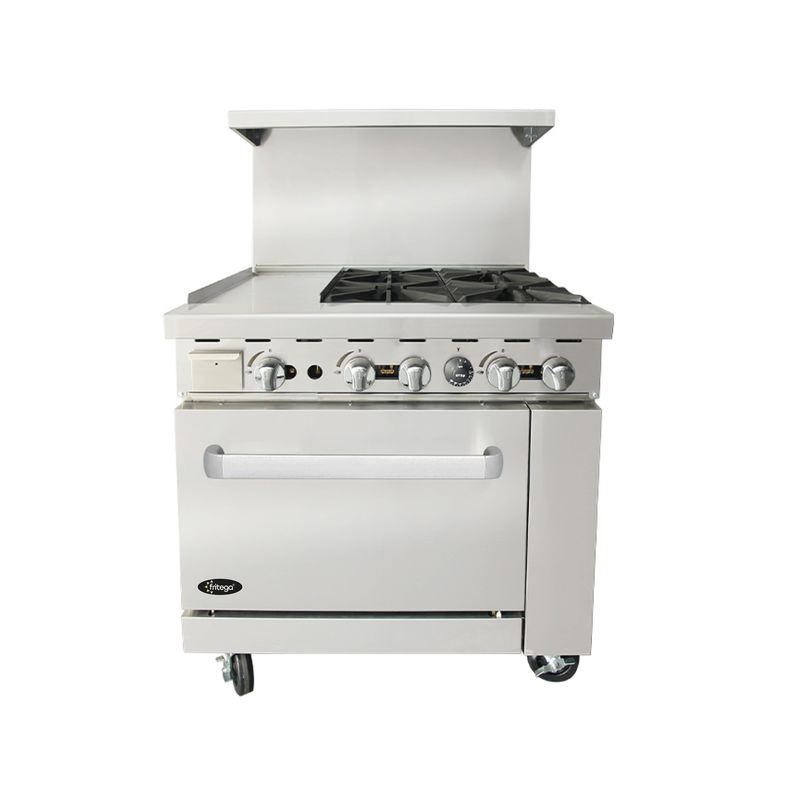 Cocina a gas con horno y plancha - FG-12G4B