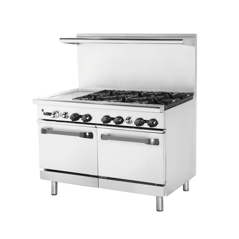 Cocina a gas con plancha y hornos - FG-12G6B