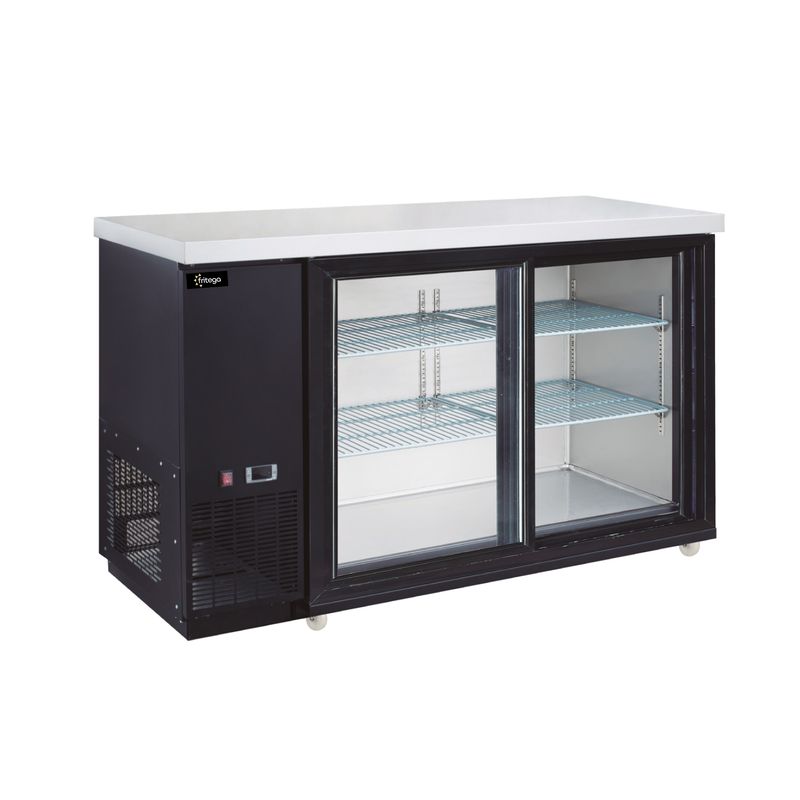 Mesa refrigerada puertas de vidrio - FG-DBB48-S2