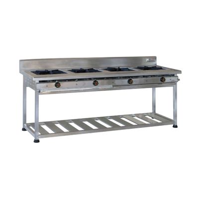 Fritega C-4Q-CP-SH Cocina a gas de 4 quemadores