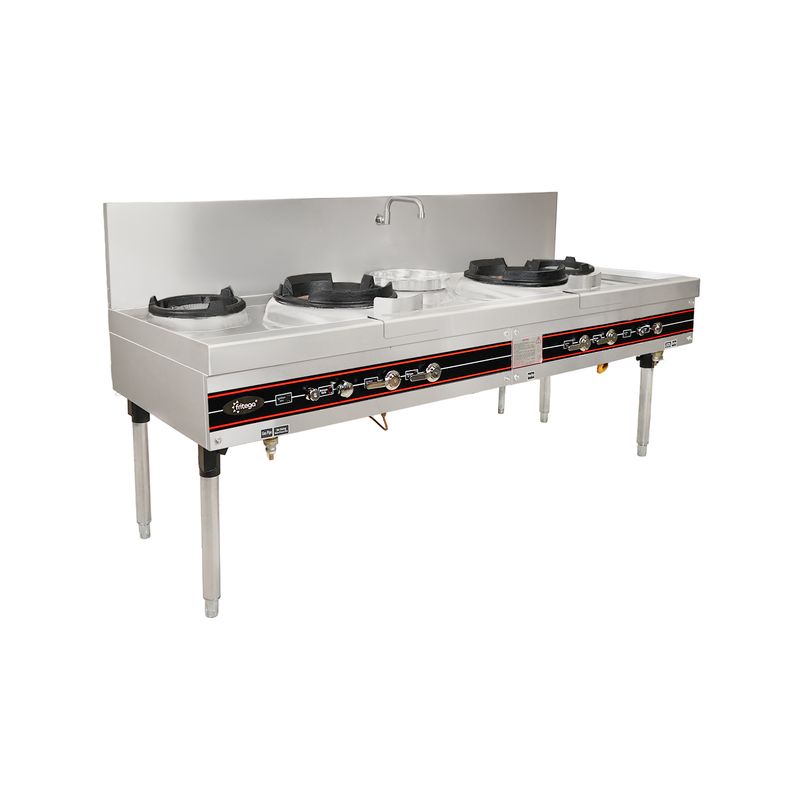 Cook with wok pans