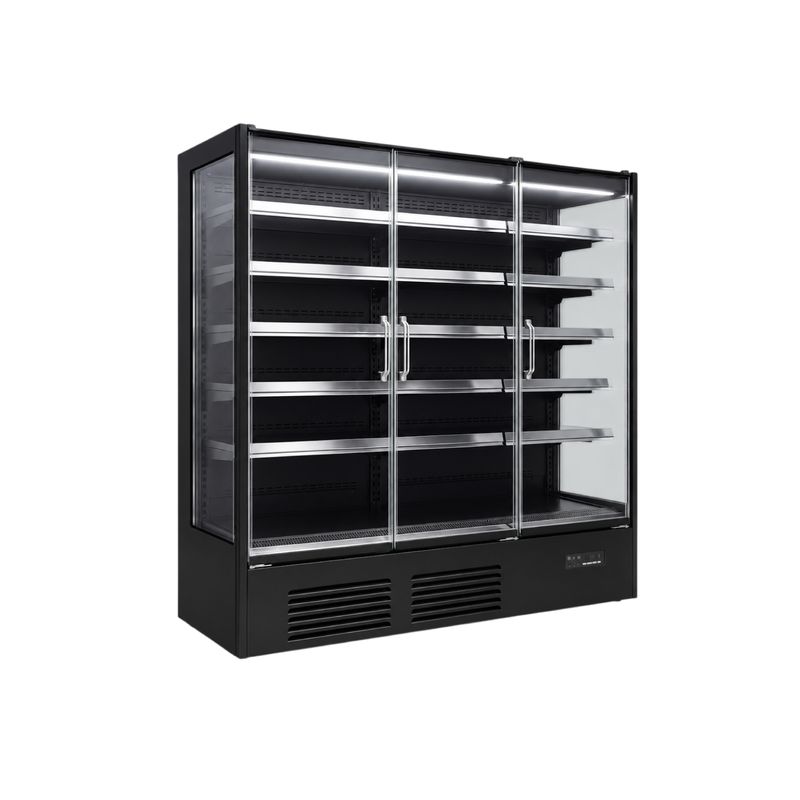 Autoservicio puertas de cristal 193.5 cm