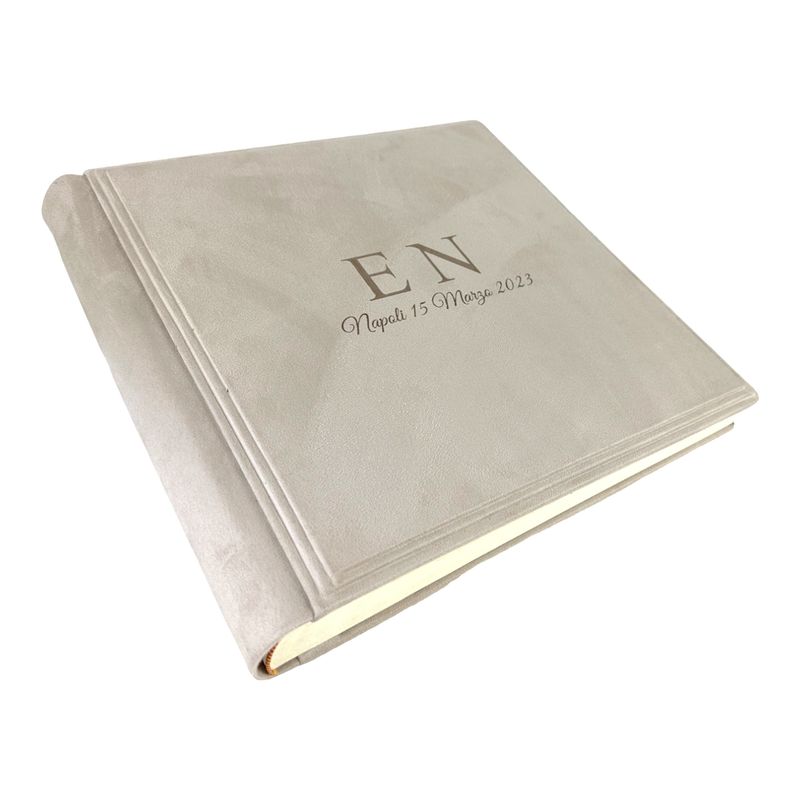 Album Fotografico - ELIOS - Tessuto Alcantara (Personalizzabile)