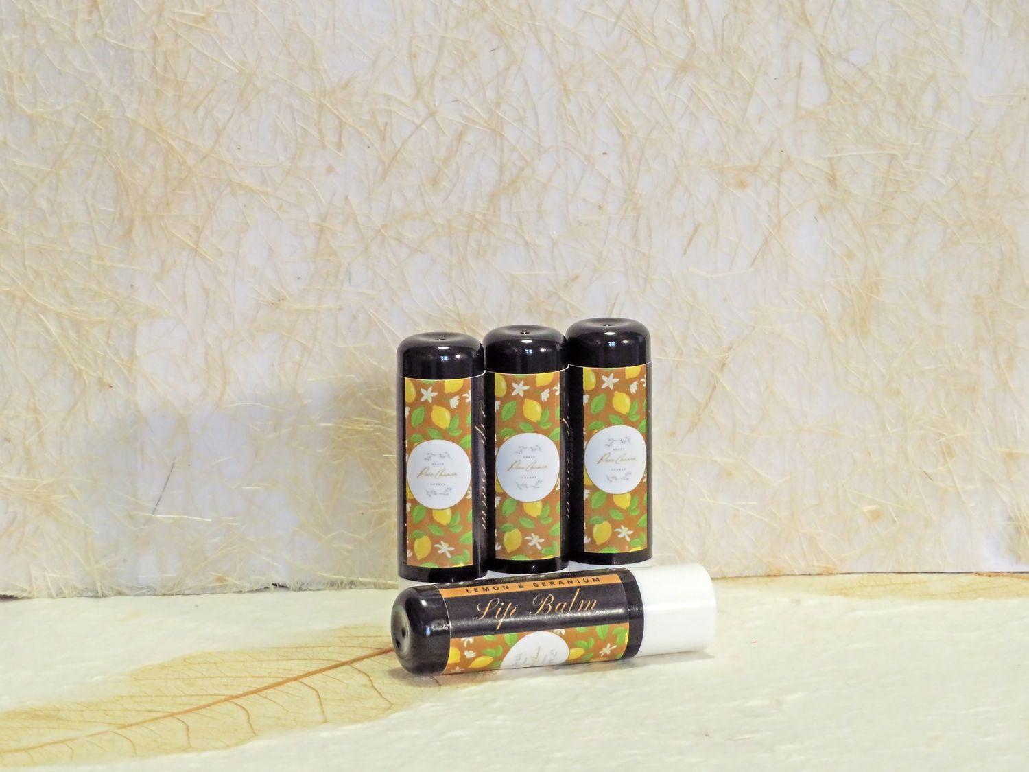 Lemon &amp; Geranium Lip Balm