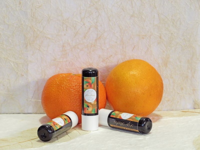 Orange &amp; Mandarin Lip Balm