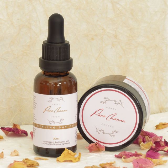 Healing Day Oil &amp; Healing Scrub (Combo Pack)