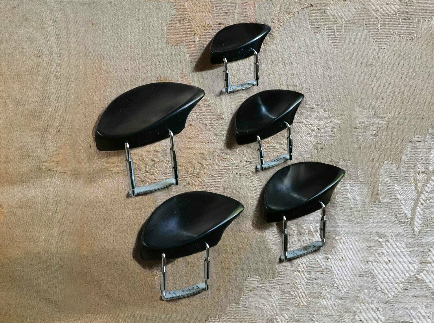 Teka, Fractional, Non-Lifted Viola Chinrest 3/4, 1/2, 1/4, 1/8, and 1/16 sizes