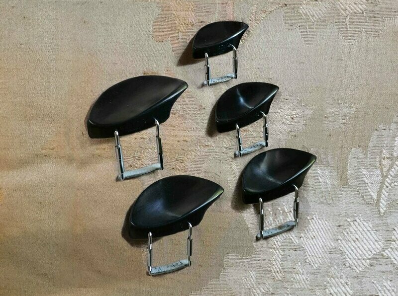 Teka, Fractional, Non-Lifted Viola Chinrest 3/4, 1/2, 1/4, 1/8, and 1/16 sizes
