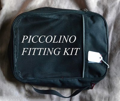 PICCOLINO Diagnostic Fitting Kit for Fractional Viola and Violin for diagnosing the chinrest needs of players of fractional instruments​.