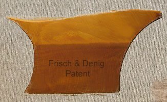 ​Turner, Full-Size, Lifted Violin Chinrest