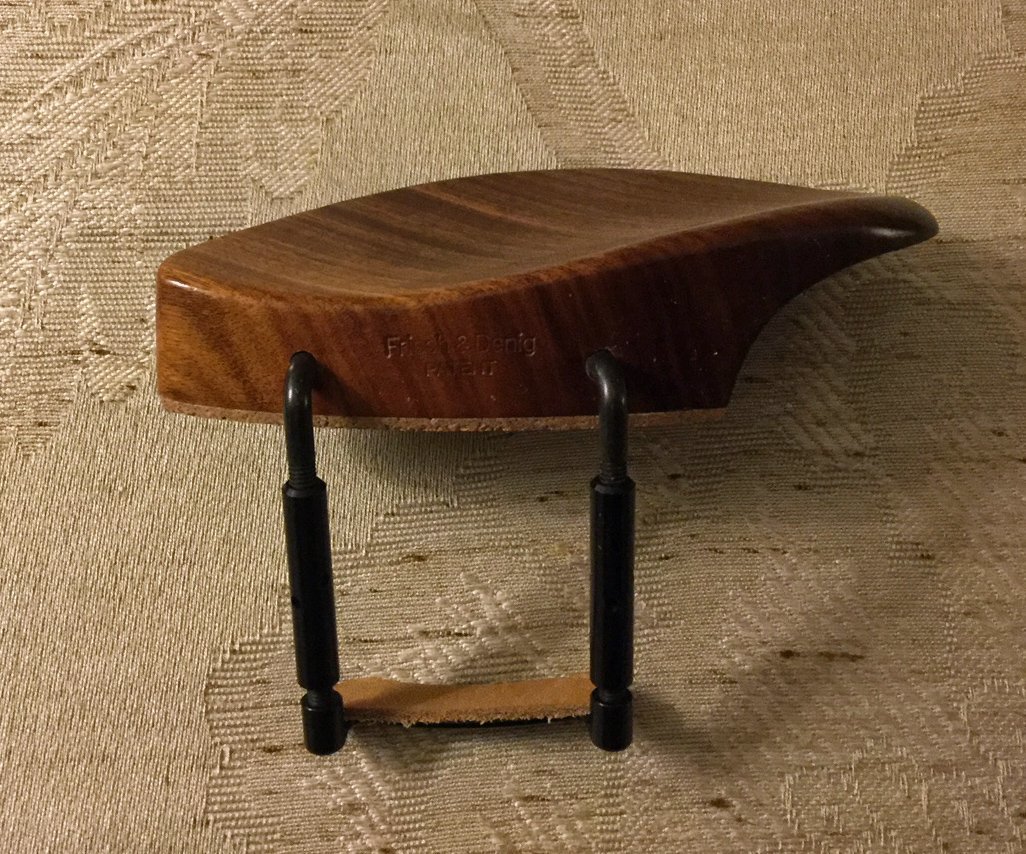 ​Original Flesch, Full-Size, Non-Lifted Violin Chinrest