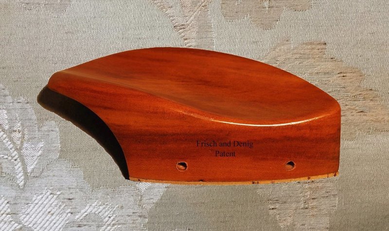 Original Flesch, "Left-handed", Lifted Viola Chinrest