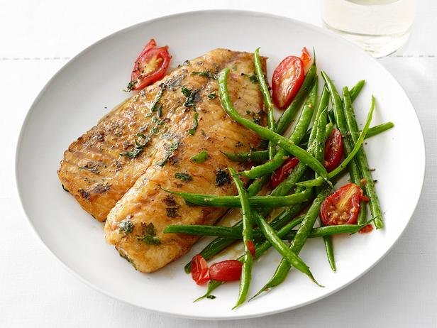 6oz Tilapia, Veggies