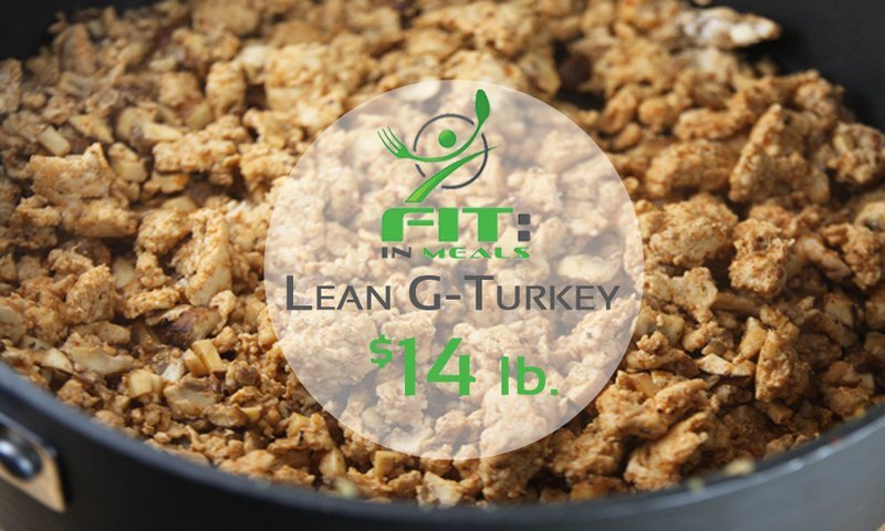 Bulk Lean Ground Turkey 1lb (grilled)