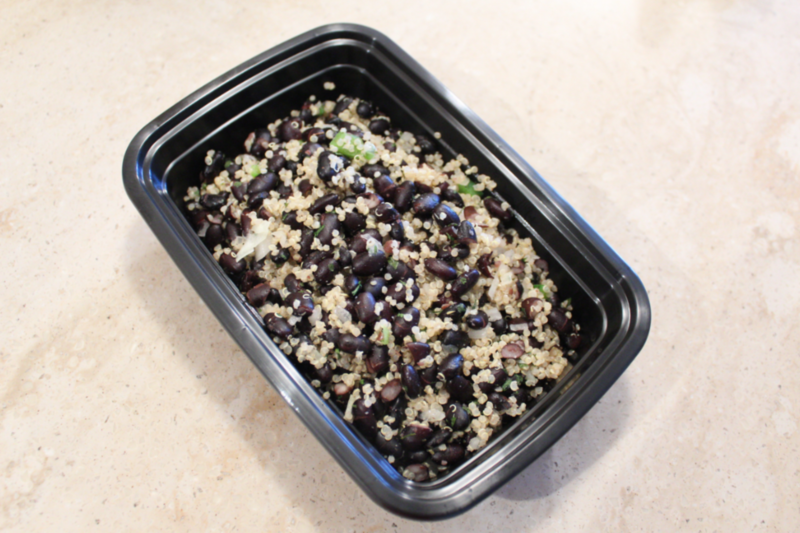 1 Cup of Quinoa with Black Beans