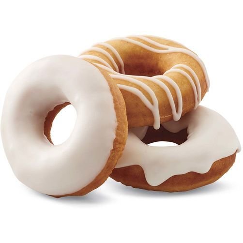 Vanilla Glazed Oven Baked Donuts ( 4 donuts )