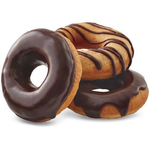 Chocolate Glazed Oven Baked Donuts ( 4 donuts )
