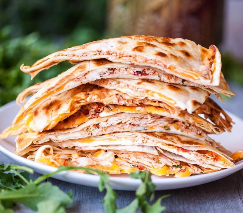 Grilled Chicken Quesadilla
