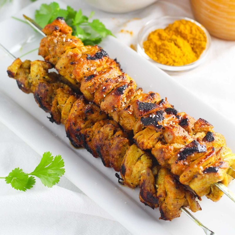 Grilled Curry Chicken