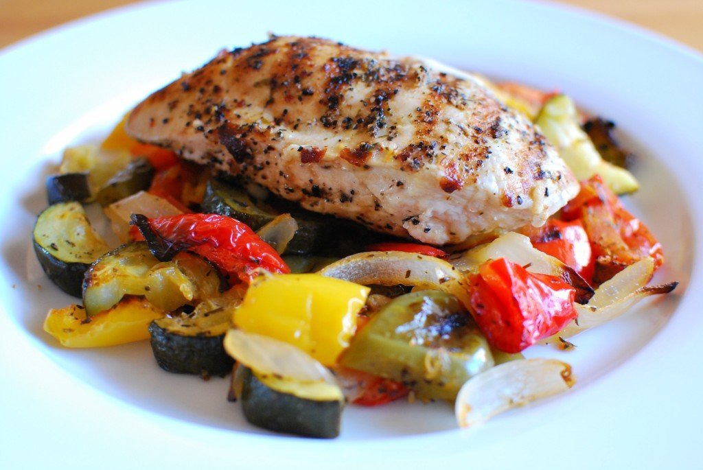 6oz Chicken with Veggies