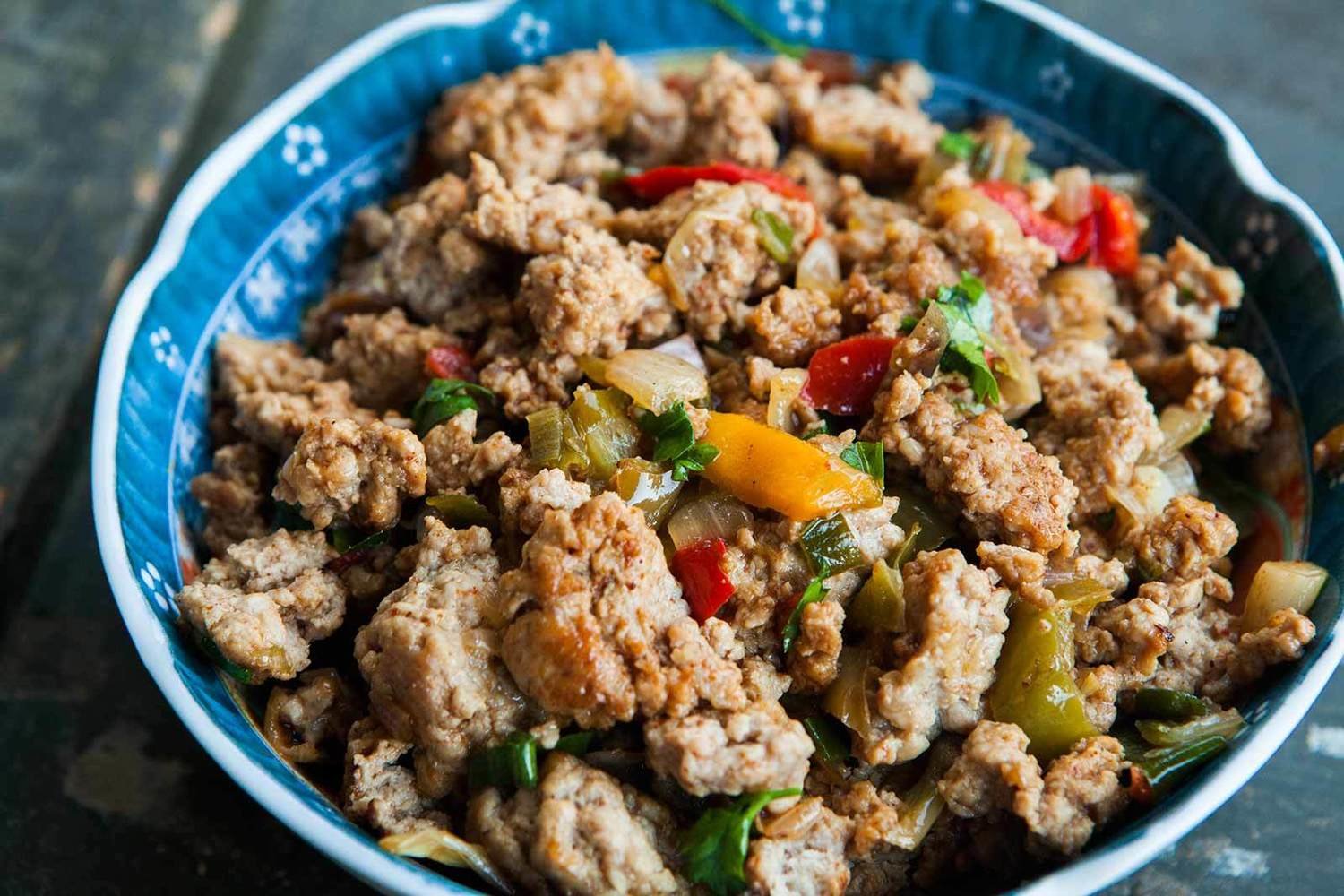 97% Ground Turkey with Veggies