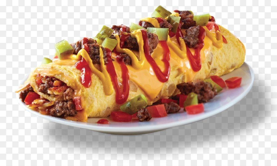 Cheeseburger Omelette (lean ground beef)