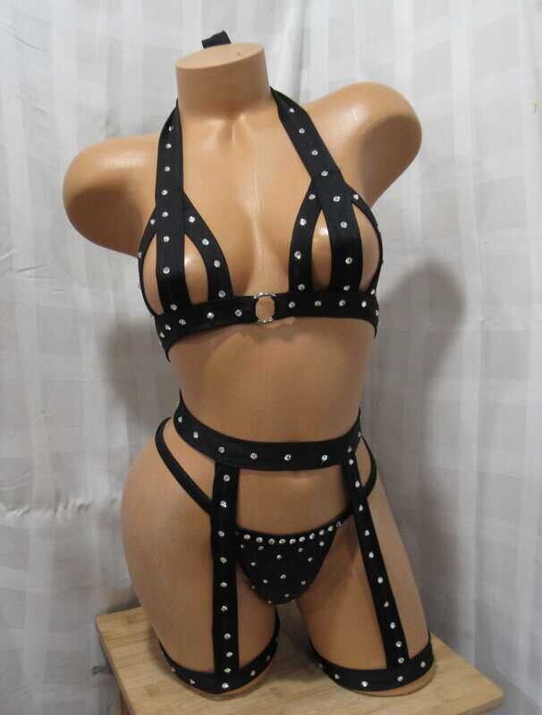 2 PCS BLACK  SET  DESIGN