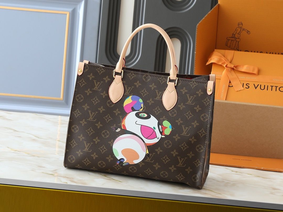 Louis Vuitton on the go women bag ODSA13