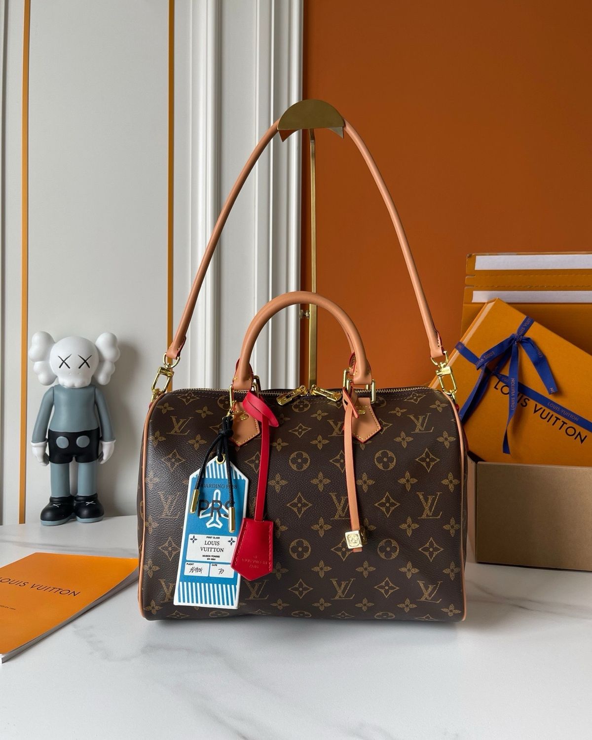 Louis Vuitton speedy soft 30 boho women bag ODSB05