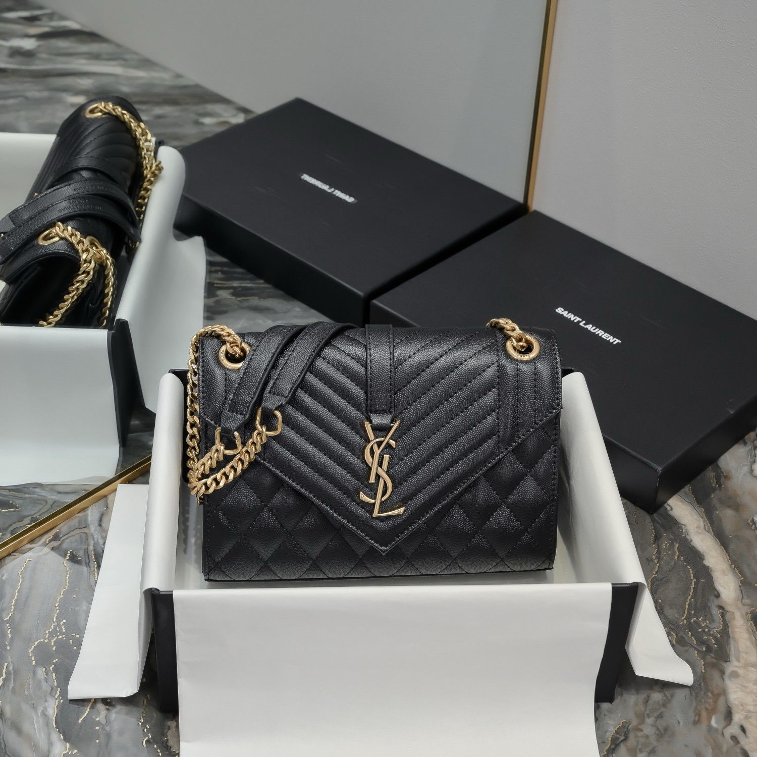 Yves Saint Laurent envelope women bag RETB06