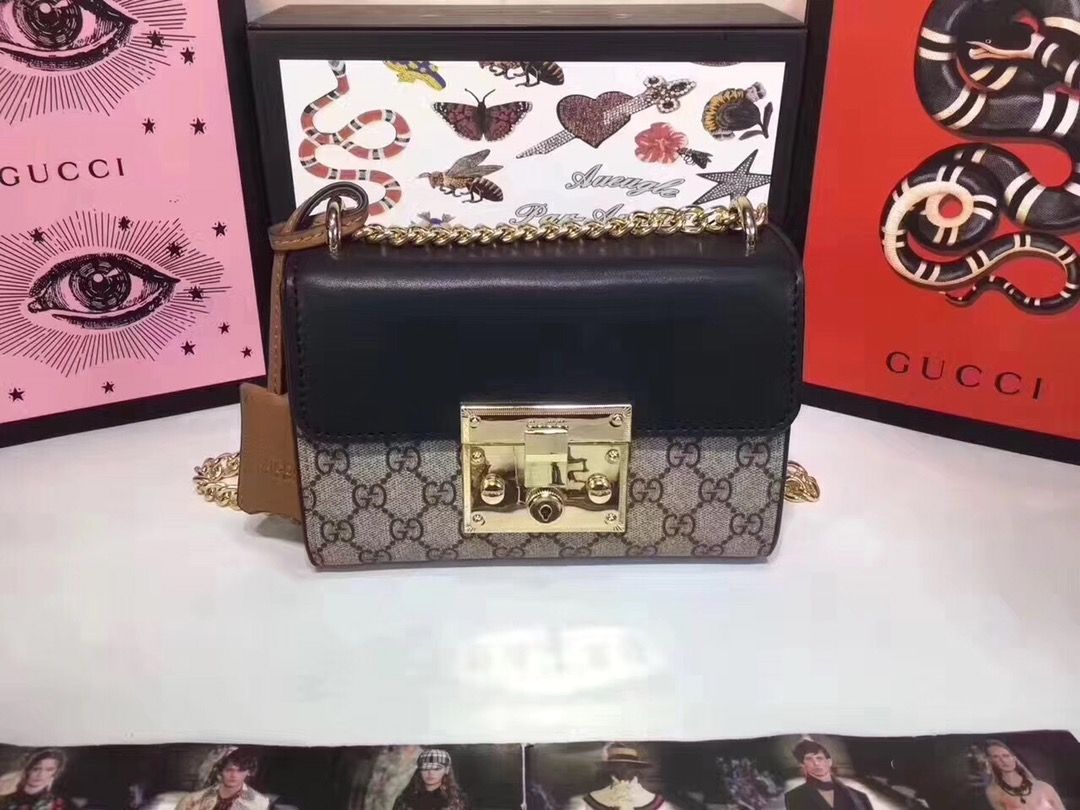 Gucci padlock women bag GHRF11