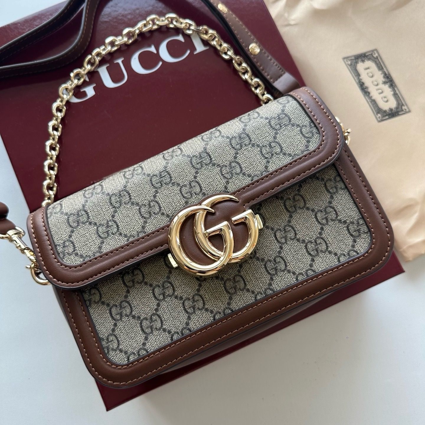 Gucci monogram women bag GHRF16