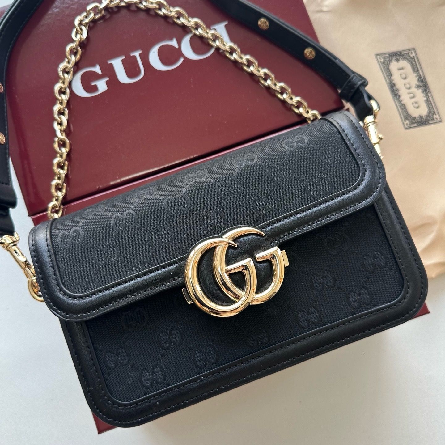 Gucci monogram women bag GHRF17